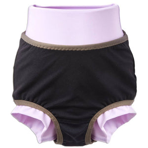 Kojenecké plavky – Happy Nappy Duo, Lilac Spring (L, 6-12 měsíců)