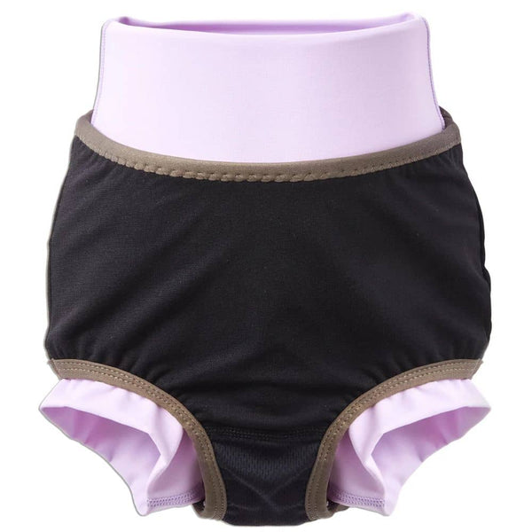 Kojenecké plavky – Happy Nappy Duo, Lilac Spring (L, 6-12 měsíců)