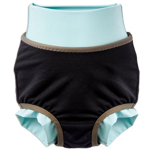 Happy Nappy DUO kojenecké plavky pro děti 2–3 roky – Playful Otters (XXL)