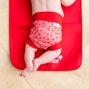 Plenkové plavky Happy Nappy DUO pro 2–3leté – Strawberry Field (XXL)