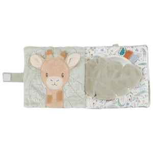Velká látková kniha - Safari Friends (16 x 16 cm)