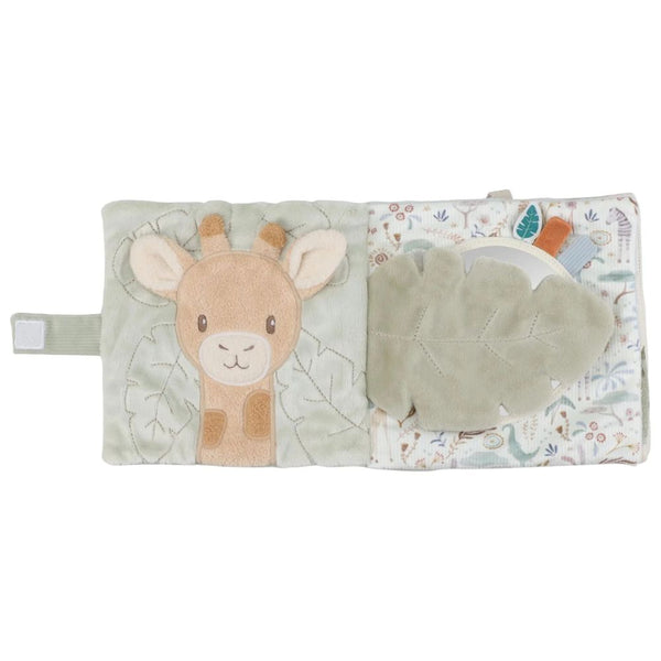Velká látková kniha - Safari Friends (16 x 16 cm)