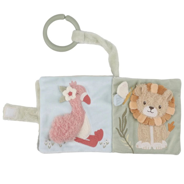 Aktivní kniha - Little Dutch, Safari Friends (12 x 12 cm)