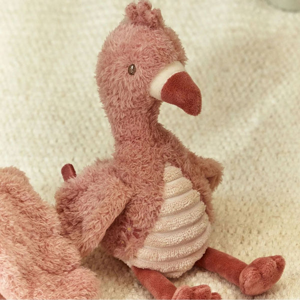 Plyšák Safari Friends – Plameňák, 17 cm