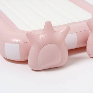 Nafukovací dětská postel – Monster Pink