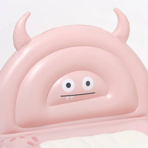 Nafukovací dětská postel – Monster Pink