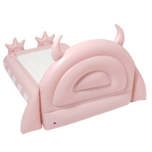 Nafukovací dětská postel – Monster Pink