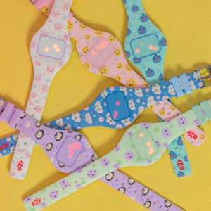 Digitální dětské hodinky – Chobotnice