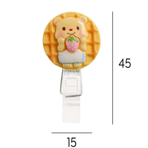 5dílná sada mini sponek – medvídci