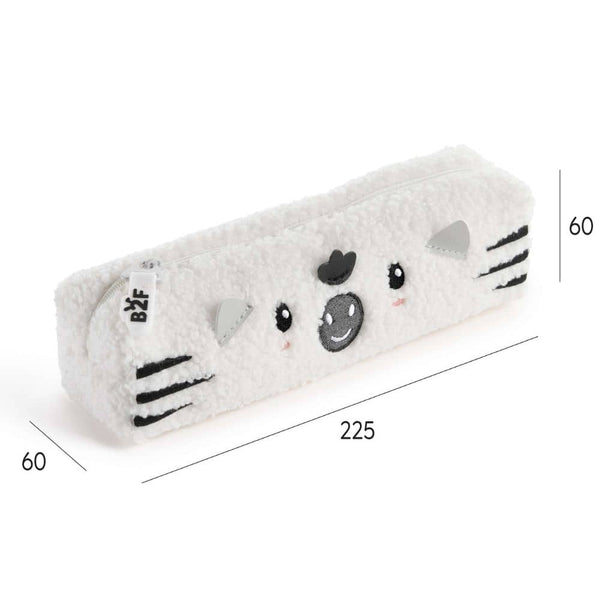 Penál Fluffy Club – Zebra