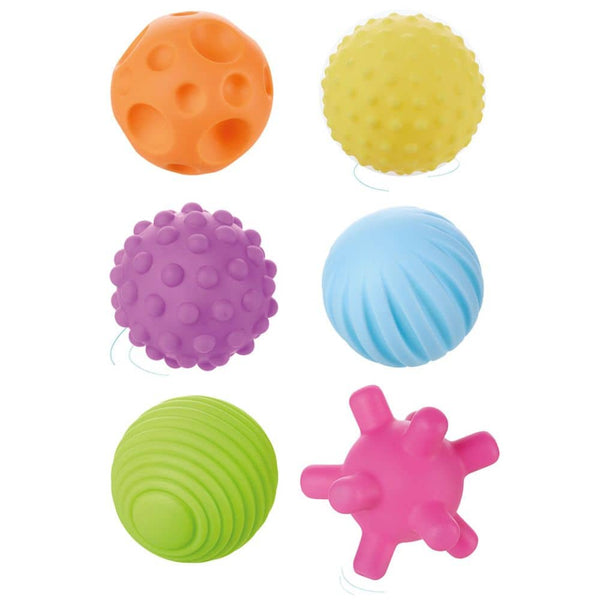 Míčky do koupele Smysly - Bath Time, 6 kusů