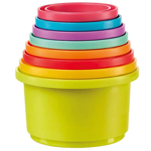 Barevné kelímky do koupele a na písek - Bath Time, 8 kusů