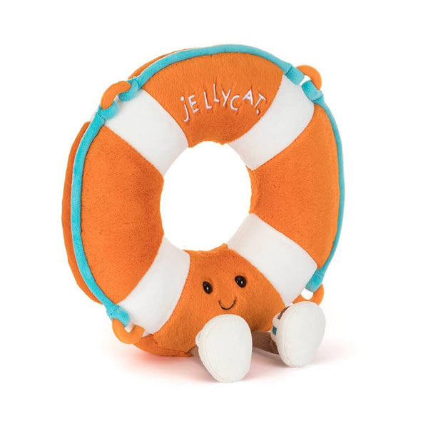 Plyšák - Zábavná záchranná kruhová plyšová hračka, 33 cm