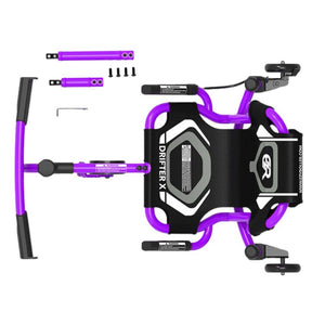 Motokárové vozítko pro děti Drifter X Purple (4-12 let)