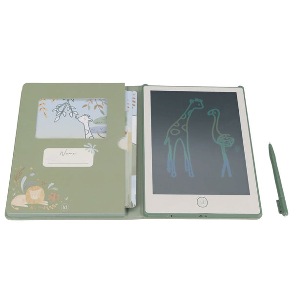 Grafický tablet s šablonami – zelený