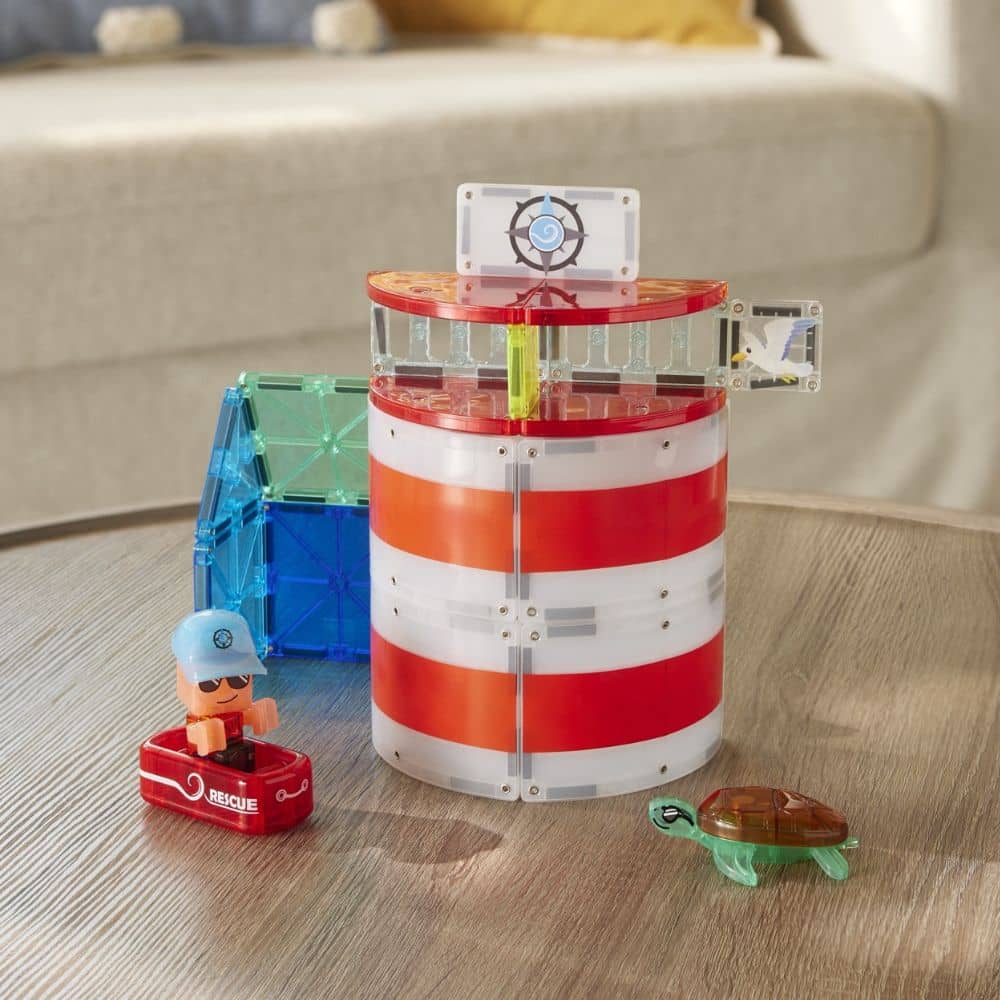 Magnetické stavebnice – Lighthouse Rescue, 26 dílů