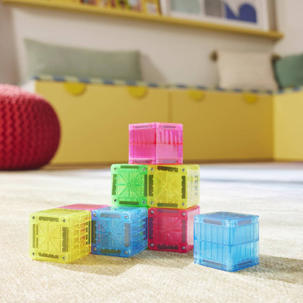 Magnetické kostky – microMAGS Cubes, 9 kusů