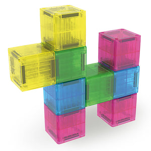 Magnetické kostky – microMAGS Cubes, 9 kusů