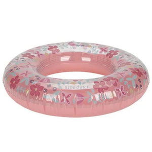 Plavecký kruh – Růžové květy 50 cm