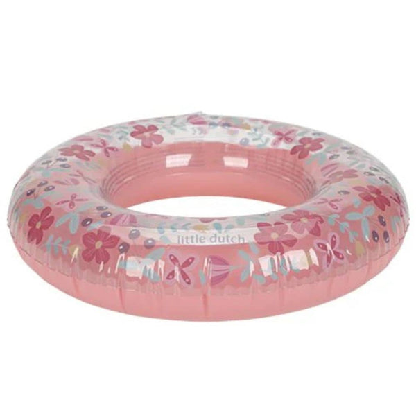 Plavecký kruh – Růžové květy 50 cm