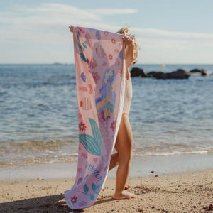 Plážová osuška – Dreamy Mermaid Multicolour 60 x 120 cm