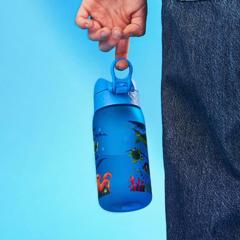 Dětská láhev na pití 350 ml ION8 - Mořská želva