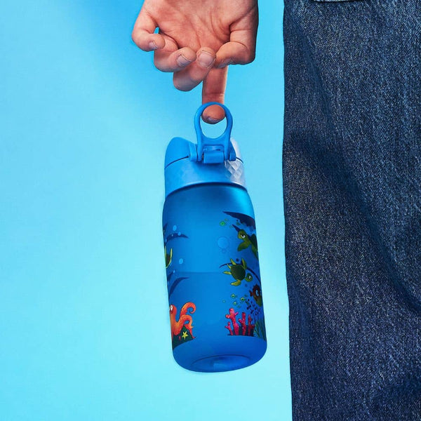 Dětská láhev na pití 350 ml ION8 - Mořská želva