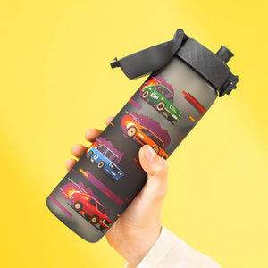 Dětská láhev na pití 500 ml ION8 - Závodní auta
