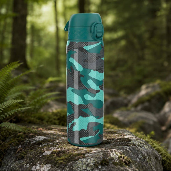 Ocelová láhev 600 ml ION8 - Camouflage