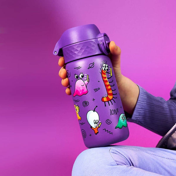 Ocelová láhev 400 ml ION8 - Aliens
