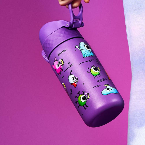 Ocelová láhev 400 ml ION8 - Aliens