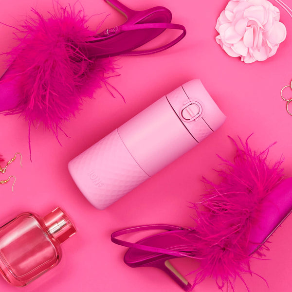 Termoska z oceli 360 ml ION8 - Rose Bloom