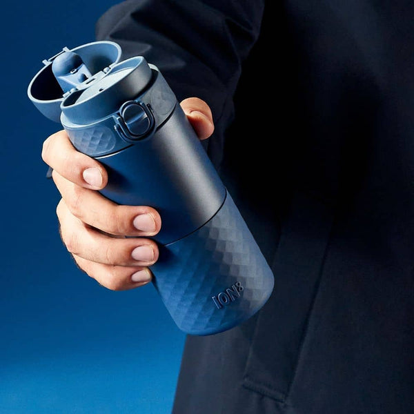 Ocelová termoska 360 ml ION8 - Ash Navy