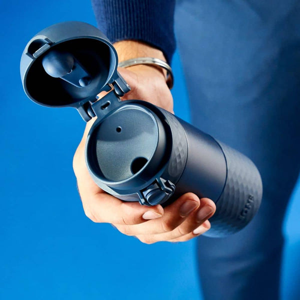 Ocelová termoska 360 ml ION8 - Ash Navy