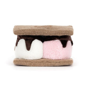 Plyšák – plyšový S'mores – 12 cm
