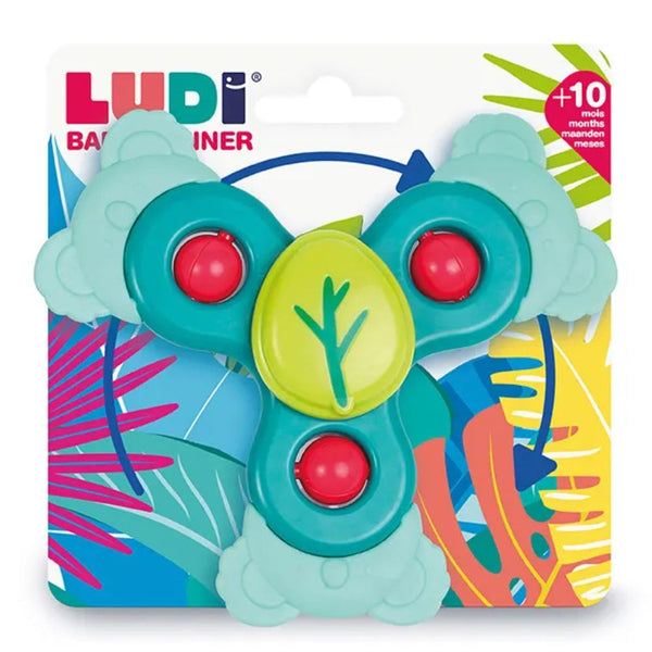 Senzorický spinner se přísavkou a kousacím kroužkem – Koala