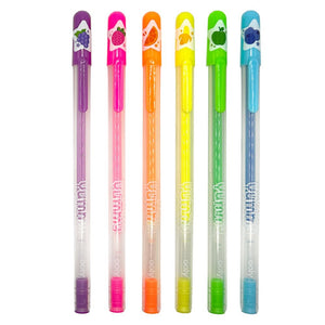 Vonné gelové tužky Yummy! – Neon, 6 ks