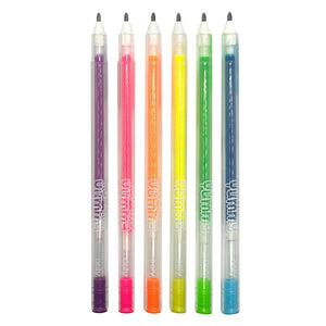 Vonné gelové tužky Yummy! – Neon, 6 ks