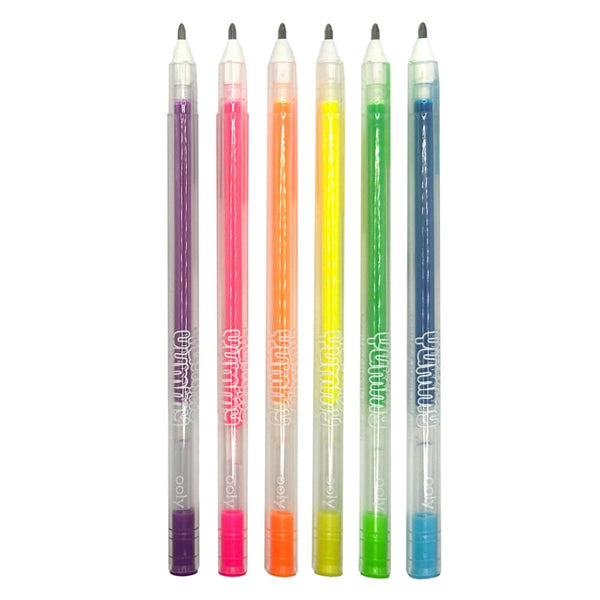 Vonné gelové tužky Yummy! – Neon, 6 ks