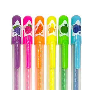 Vonné gelové tužky Yummy! – Neon, 6 ks
