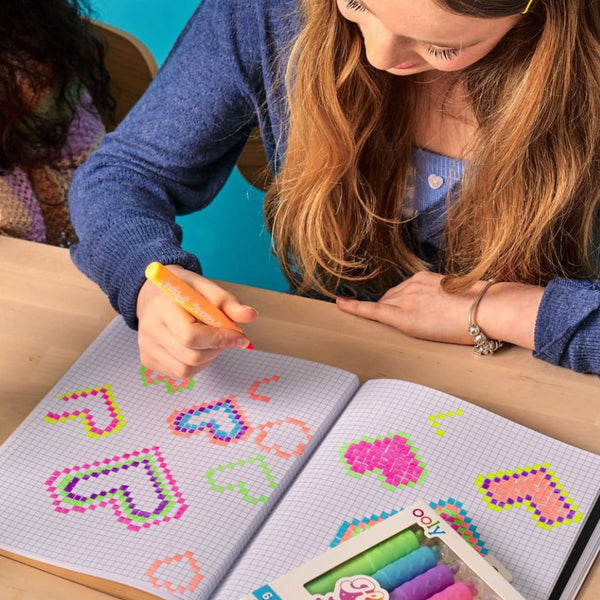 Třpytivé 3D gelové tužky na zdobení skla a plastu – Jelly Gloss, 6 ks