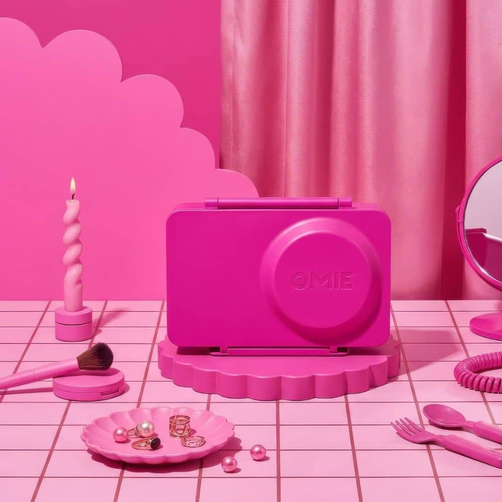 Lunchbox s termoboxem OmieBox Up - Pop Pink
