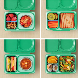 Lunchbox s termoboxem OmieBox Up - Jade Green
