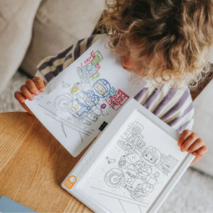 Náhradní karty – Kidydraw Pad – Každodenní hrdinové (30 kusů, od 6 let)