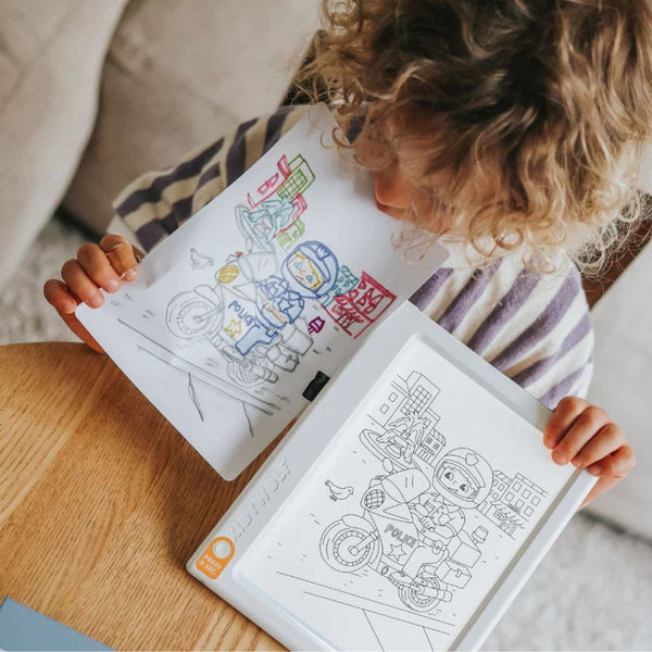 Náhradní karty – Kidydraw Pad – Každodenní hrdinové (30 kusů, od 6 let)