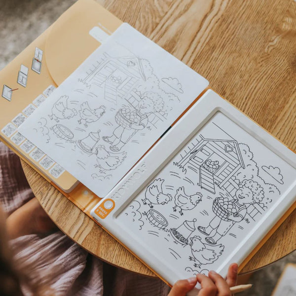 Náhradní karty – Kidydraw Pad – Domácí zvířata (30 ks, od 6 let)