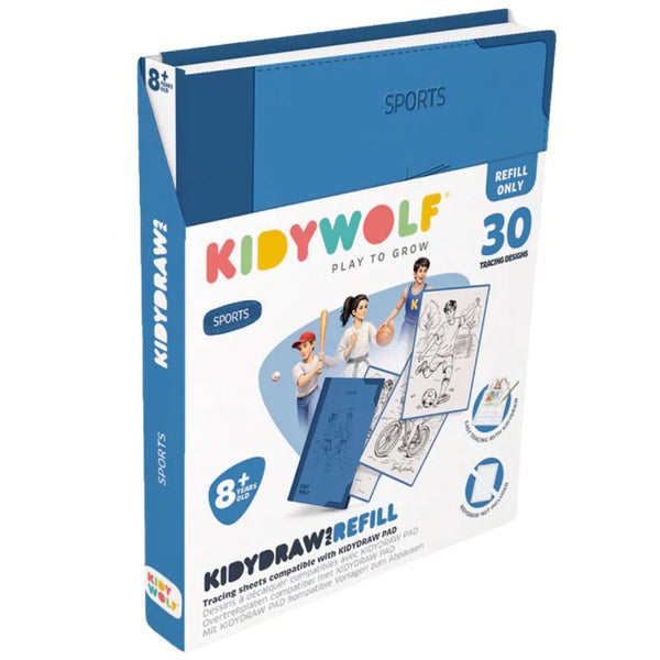 Náhradní karty – Kidydraw Pad – Sport (30 kusů, od 8 let)