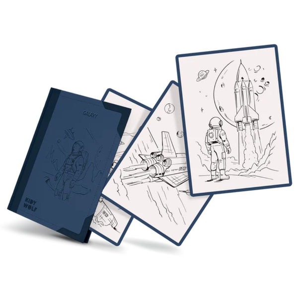 Náhradní karty – Kidydraw Pad – Galaxie (30 ks, od 10 let)