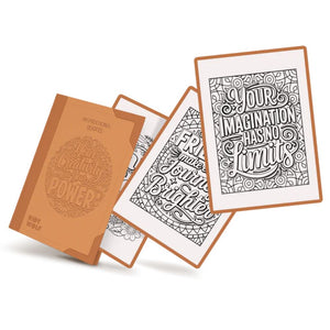 Náhradní karty – Kidydraw Pad – Inspirativní citáty (30 ks, od 10 let)