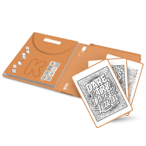 Náhradní karty – Kidydraw Pad – Inspirativní citáty (30 ks, od 10 let)